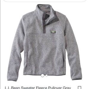 LLBean pullover quarter button up!!!🏕